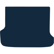 Image of the mat template for Volvo XC70 (No Storage Tray Left Side) (2000 - 2008) Boot Mat
