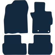 Image of the mat template for Mitsubishi Lancer (2013 - Present) Car Mats