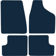 Image of the mat template for Jaguar Mark 2 (1959 - 1967) Car Mats