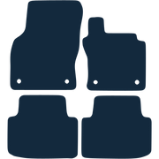 Image of the mat template for Volkswagen Passat (2015 - Present) Car Mats