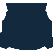 Image of the mat template for Mercedes-Benz CLK Coupe (2003 - 2009) Boot Mat