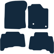 Image of the mat template for Toyota Land Cruiser (2010 - 2013) Car Mats