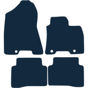 Image of the mat template for Hyundai TUCSON (2015 - 2021) Car Mats