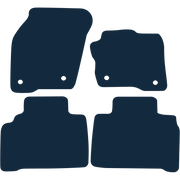 Image of the mat template for Ford Galaxy (2015 - 2022) Car Mats