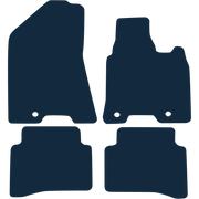 Image of the mat template for Kia Sportage Stud Fixing System (2016 - 2019) Car Mats