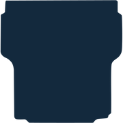 Image of the mat template for Volkswagen Amarok Double Cab Rear Load Area (Liner Fitted) (2010 - 2020) Car Mats