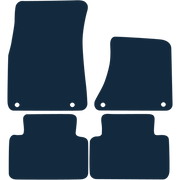 Image of the mat template for Porsche Macan (2016 - Present) Car Mats