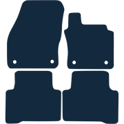 Image of the mat template for Volkswagen Touran (2016 - Present) Car Mats