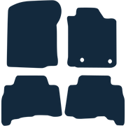 Image of the mat template for Toyota Land Cruiser Icon Prado 150 (2013 - 2020) Car Mats
