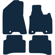 Image of the mat template for Kia Sportage Hook Fixing System (2016 - 2019) Car Mats