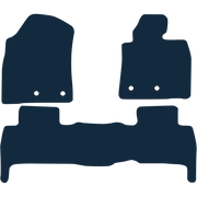 Image of the mat template for Toyota Land Cruiser V8 (2012 - 2020) Car Mats