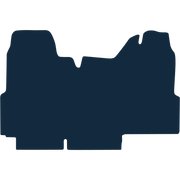 Image of the mat template for Ford Transit Mk6 Without Gearstick Cutout (2000 - 2006) Van Mats