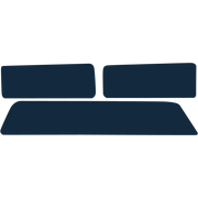 Image of the mat template for Volkswagen California T5/T6 3 Piece Step Mat Set (2011 - 2019) Van Mats