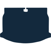 Image of the mat template for Volkswagen Beetle (2012 - 2015) Boot Mat