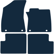 Image of the mat template for MG ZS Automatic (2017 - 2022) Car Mats