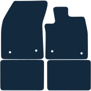 Image of the mat template for Ford Focus (2018 - Present) Car Mats