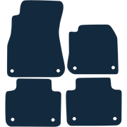 Image of the mat template for Volkswagen Touareg (2017 - Present) Car Mats