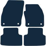 Image of the mat template for Volkswagen T-Cross (2019 - Present) Car Mats