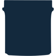 Image of the mat template for Volkswagen Transporter T5/T6 Kombi Without Wings (2009 - 2015) Boot Mat
