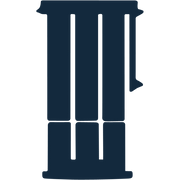 Image of the mat template for Volkswagen California T6.1 Beach Rear Mats (2019 - Present) Van Mats