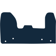 Image of the mat template for Ford Transit Custom Sport Active Automatic Offset Fixings (2020 - Present) Van Mats