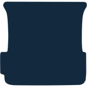 Image of the mat template for Tesla Model X 5 Seat (2016 - Present) Boot Mat