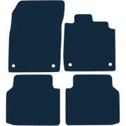 Image of the mat template for Volkswagen ID.4 (2021 - Present) Car Mats