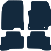 Image of the mat template for Hyundai KONA Hybrid (2020 - 2023) Car Mats