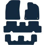 Image of the mat template for Citroen C4 Grand Spacetourer (2017 - Present) Car Mats