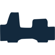 Image of the mat template for Maxus Deliver 3 eDeliver 3 Electric (2021 - Present) Van Mats