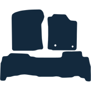 Image of the mat template for Toyota Land Cruiser Full Set (2020 - Present) Car Mats