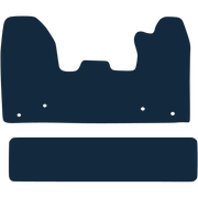 Image of the mat template for Ford Transit Custom Sport Active Crew Cab Manual (2020 - Present) Van Mats