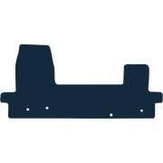 Image of the mat template for Ford Transit Electric (2022 - Present) Van Mats