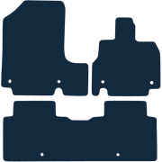 Image of the mat template for Genesis GV60 (2022 - Present) Car Mats