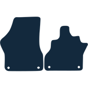 Image of the mat template for Volkswagen ID. Buzz MPV (2022 - Present) Car Mats