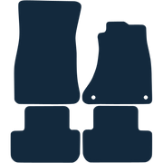 Image of the mat template for Audi A4 (2008 - 2015) Car Mats