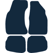 Image of the mat template for Audi A4 (1995 - 2001) Car Mats