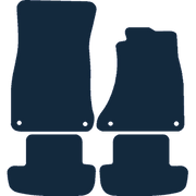 Image of the mat template for Audi A5 Cabriolet (2006 - 2016) Car Mats