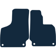 Image of the mat template for Audi TT Mk2 2 Piece Set (2006 - 2014) Car Mats