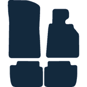 Image of the mat template for BMW 3 Series E46 (Compact) (2001 - 2004) Car Mats