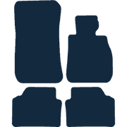 Image of the mat template for BMW 3 Series E90 & E91 (Saloon & Estate) (2005 - 2012) Car Mats