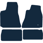 Image of the mat template for Chrysler 300C Saloon (2006 - 2012) Car Mats