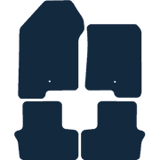 Image of the mat template for Jeep Patriot (2007 - 2011) Car Mats