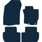 Image of the mat template for Citroen C-Crosser (2007 - 2012) Car Mats