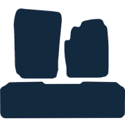 Image of the mat template for Citroen Picasso (2000 - 2010) Car Mats