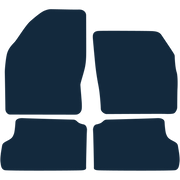 Image of the mat template for Ford Focus (Without Clips) (2005 - 2011) Car Mats