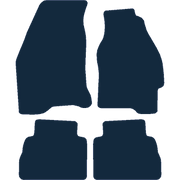 Image of the mat template for Ford Mondeo (1993 - 2000) Car Mats