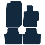 Image of the mat template for Honda Accord Manual (No Clips) (2004 - 2008) Car Mats