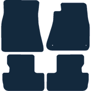 Image of the mat template for Lexus IS 220250 (2005 - 2013) Car Mats