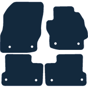 Image of the mat template for Mazda 3 (2009 - 2013) Car Mats